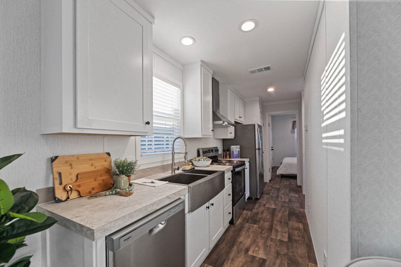 The rose 12401u kitchen home features