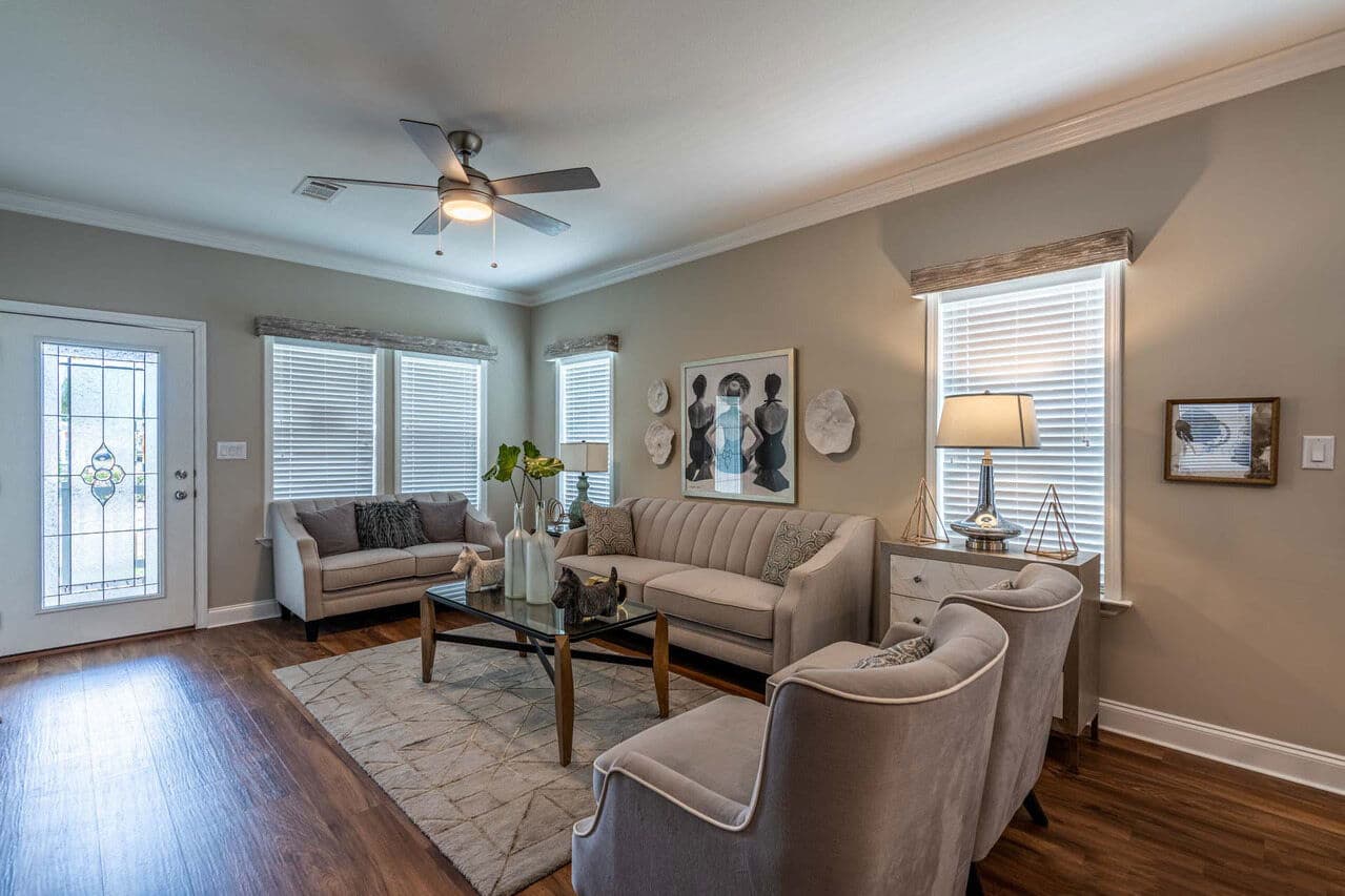 Lifestyle interior home features