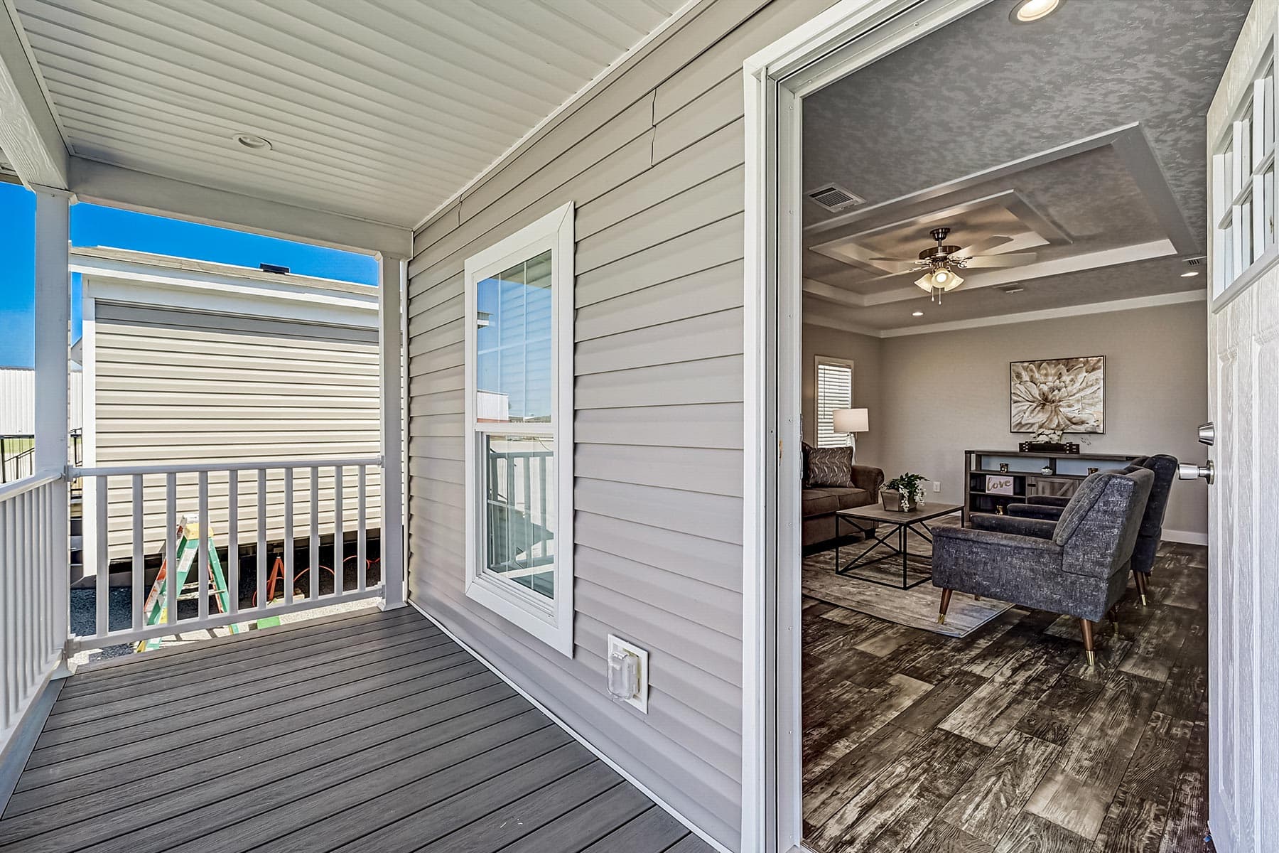 Champion community exterior home features