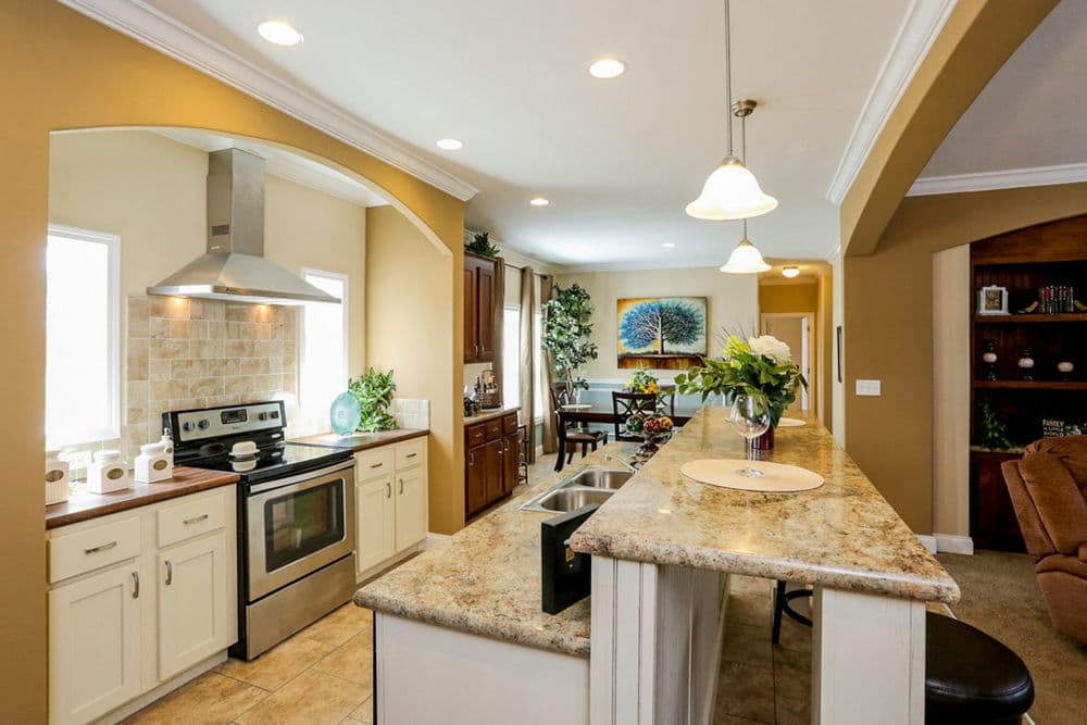 Fallsburg kitchen and hero home features