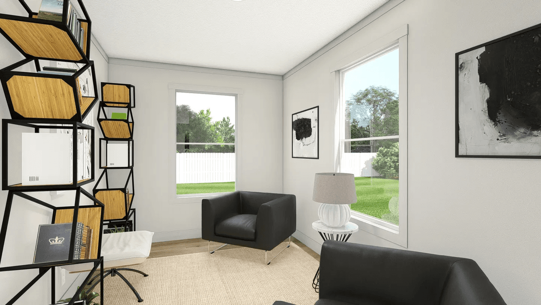 Beautiful morning bedroom home features