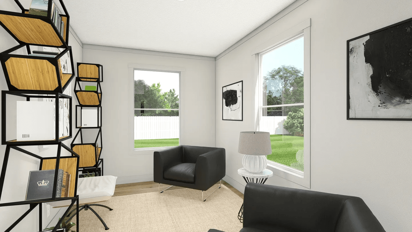 Beautiful morning bedroom home features