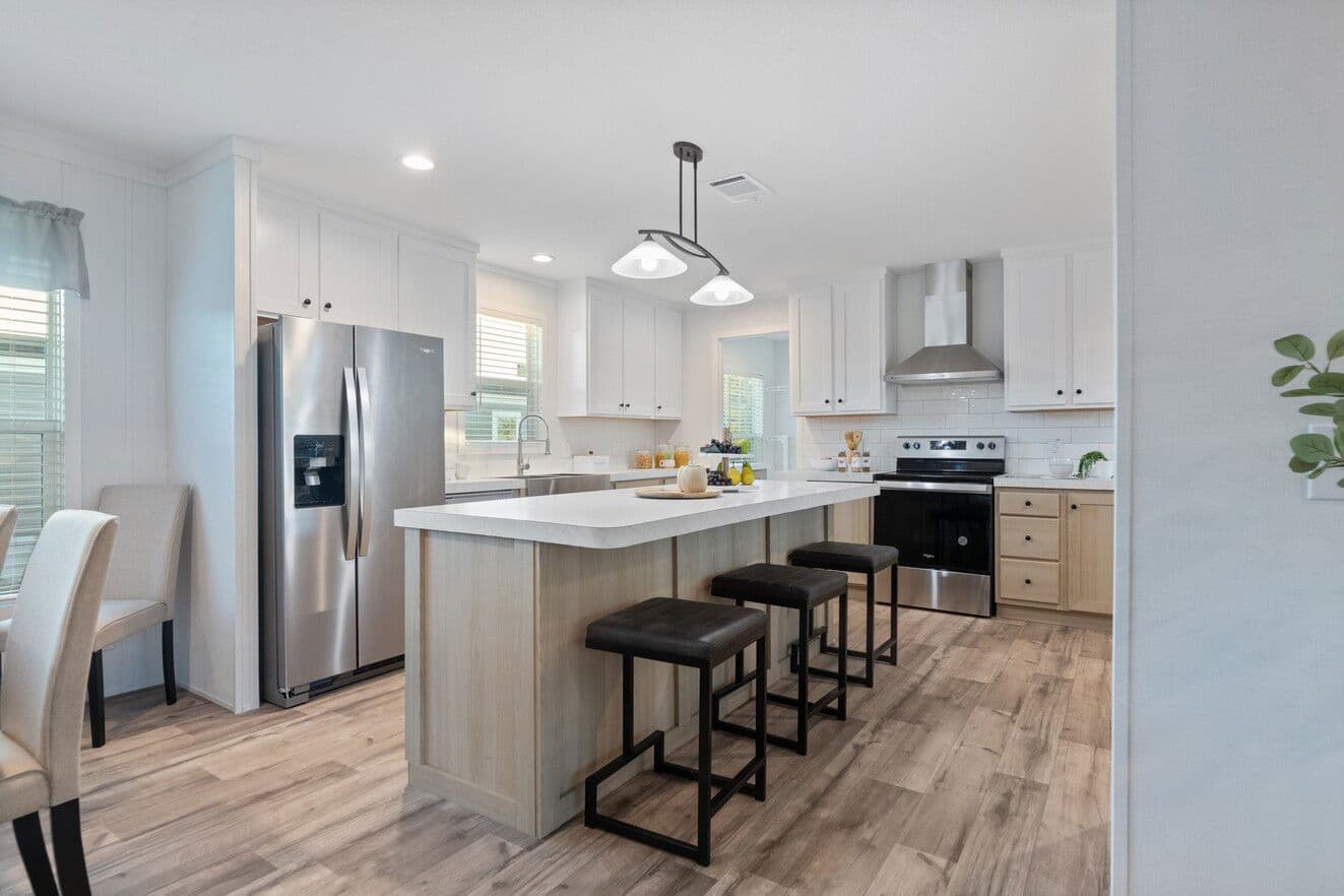 The perry 28764c kitchen home features