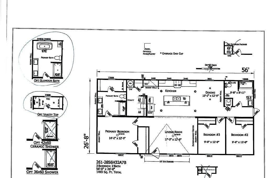 21712 nw 274th street, okeechobee, fl 34972 (available now!) on 1.25 acres of land! floor plan home features