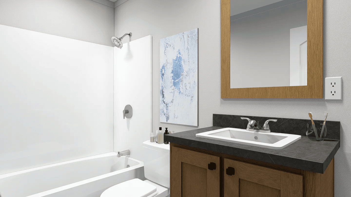 Sweet dreams bathroom home features