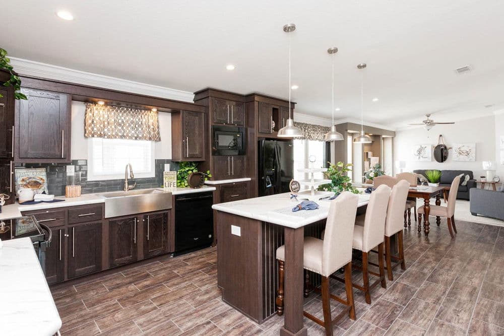 Larsen kitchen and hero home features