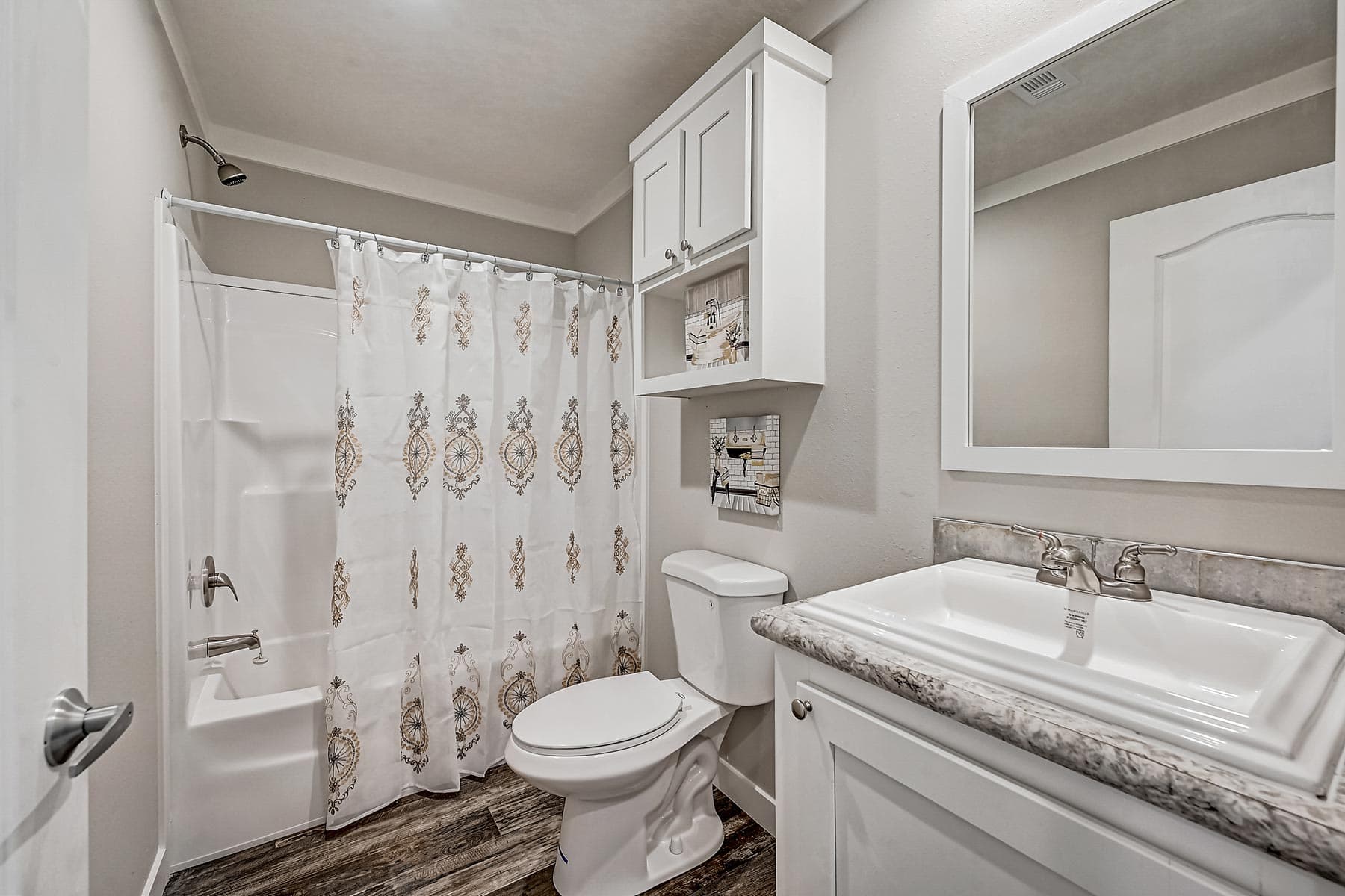 Champion community bathroom home features